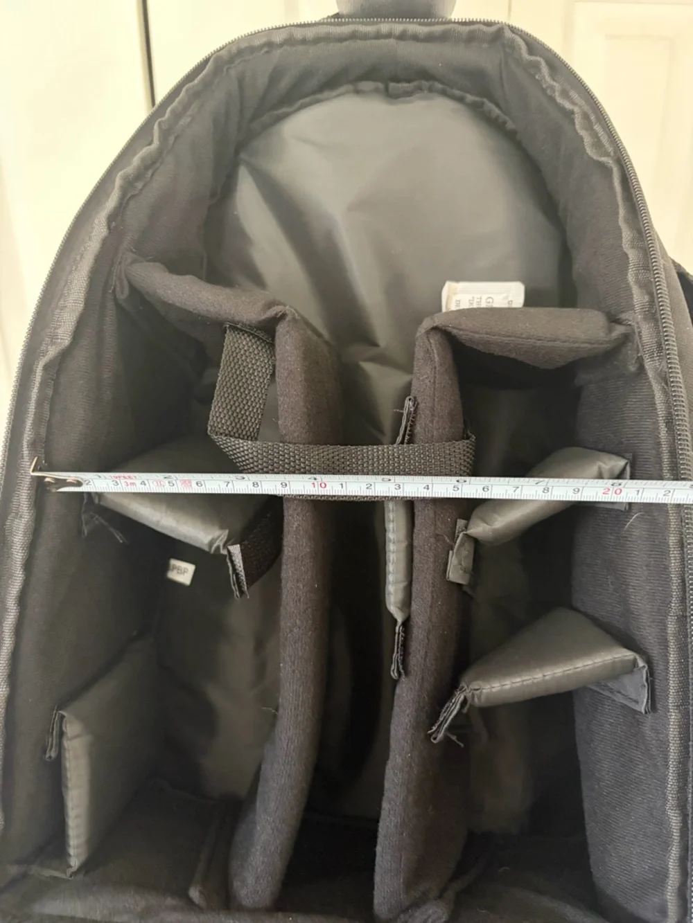 BP Black Backpack - Sleek Everyday Bag for photography camera - Never Used